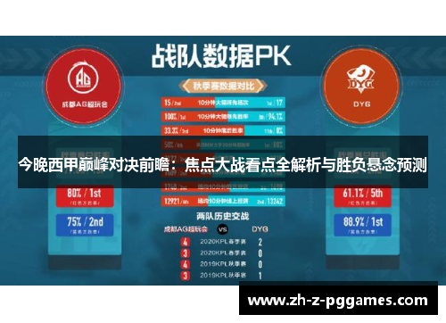 今晚西甲巅峰对决前瞻：焦点大战看点全解析与胜负悬念预测